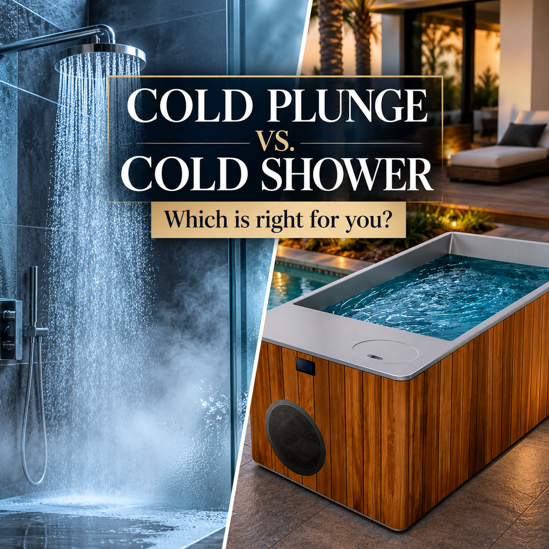 Cold Plunge vs. Cold Shower: Which Is Better for You?